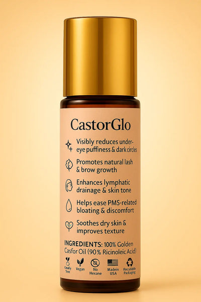 CastorGlo™ Organic Golden Castor Oil Roll-On